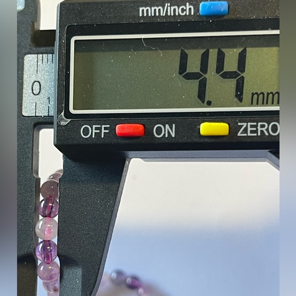 Natural Amethyst Stretchy Lotus Flower Rings Set of 3 Pieces Crystal Gemstone - Picture 8 of 8